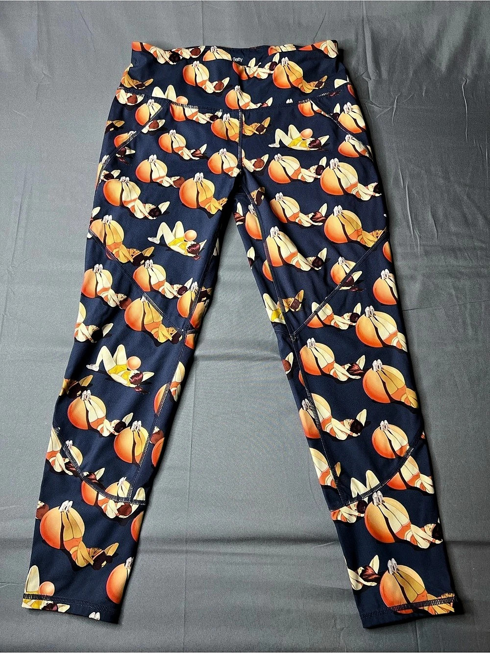Sweaty Betty x Marcos Chin Yoga Ball Print Leggings Size Small